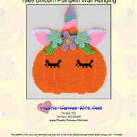 Unicorn Pumpkin Wall Hanging