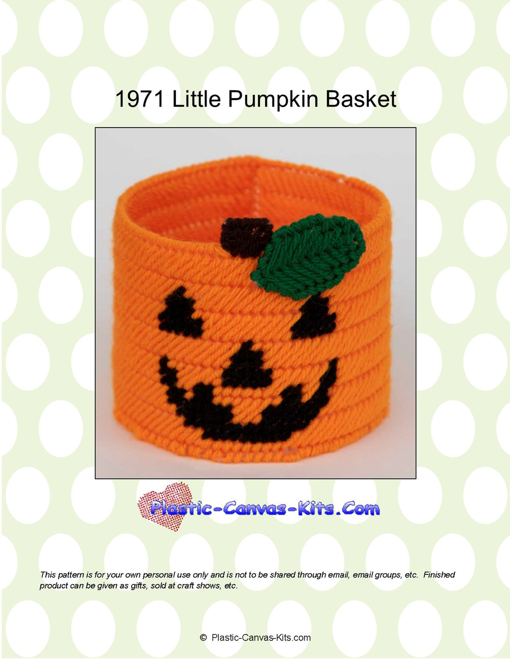 Little Pumpkin Basket