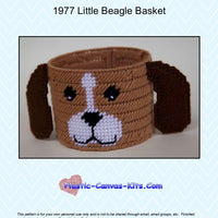 Little Beagle Basket