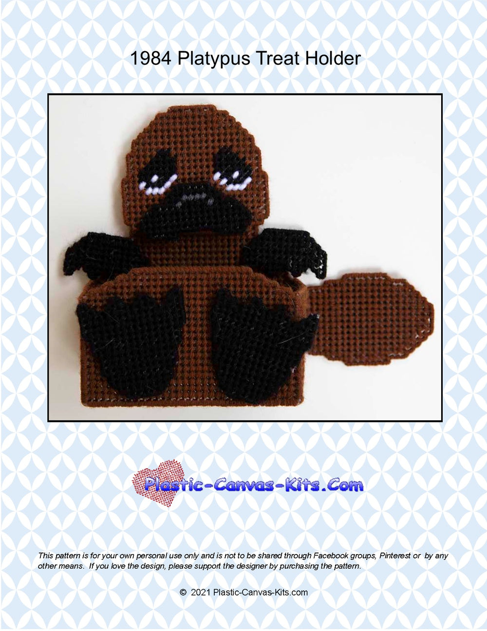 Platypus Treat Holder
