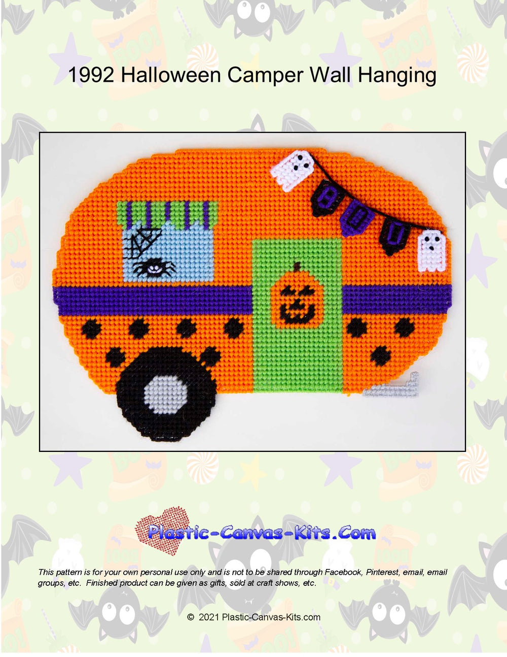 Halloween Camper Wall Hanging