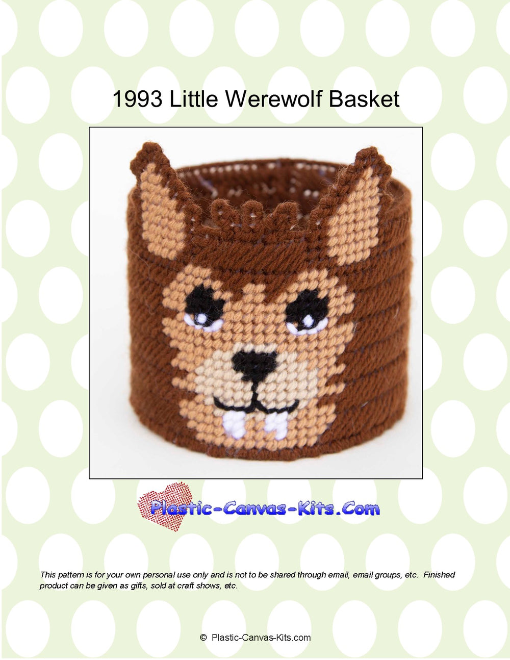 Little Werewolf Basket