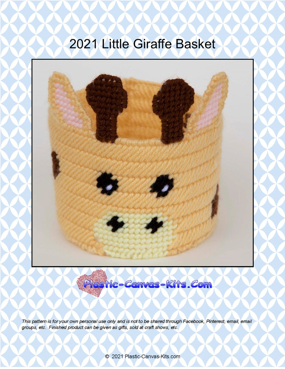 Little Giraffe Basket