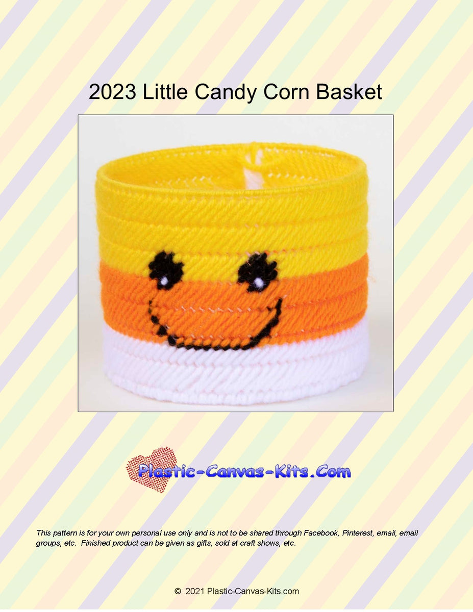 Little Candy Corn Basket