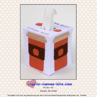Pumpkin Spice Latte Tissue Topper