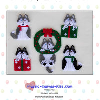Husky Christmas Ornaments