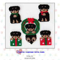 Rottweiler Christmas Ornaments