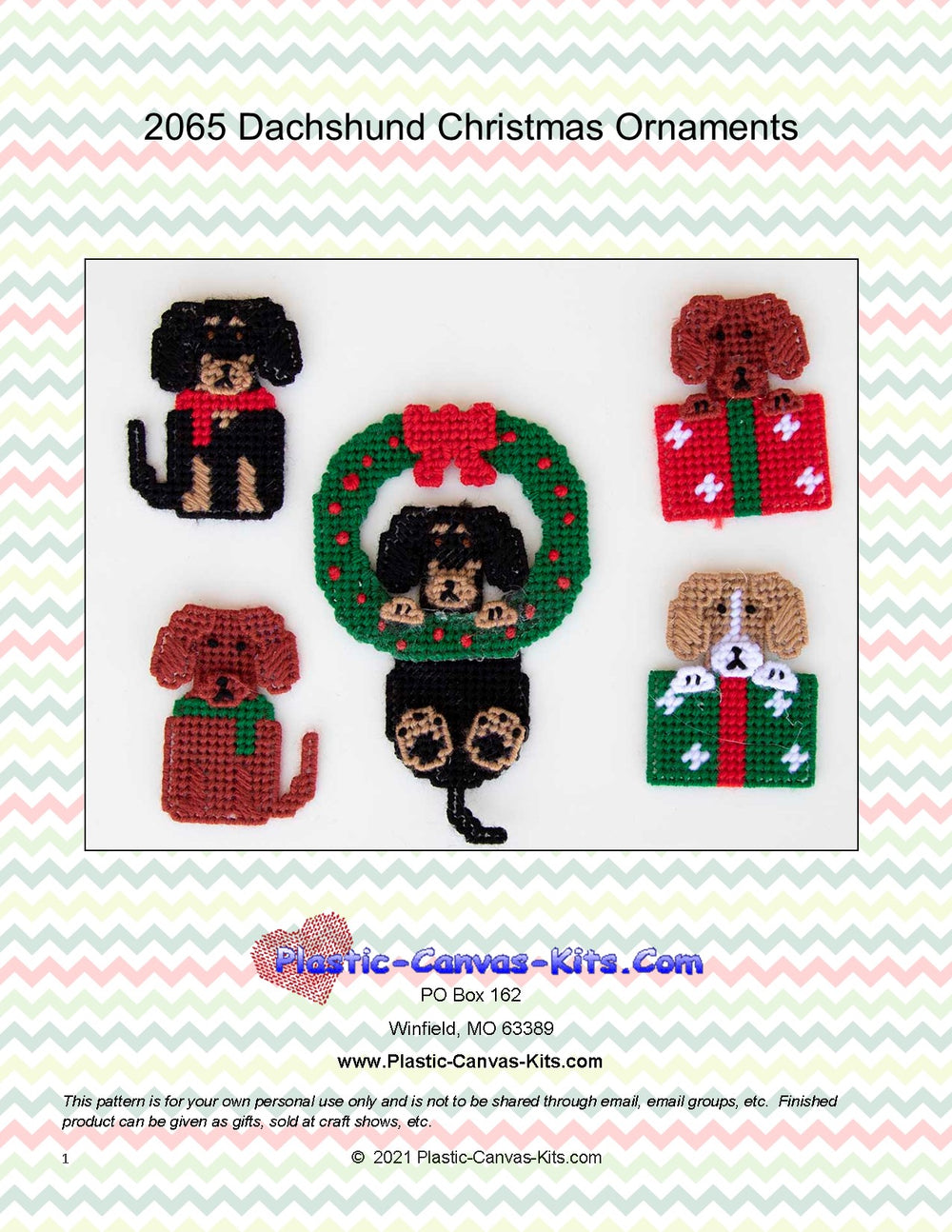 Dachshund Christmas Ornaments