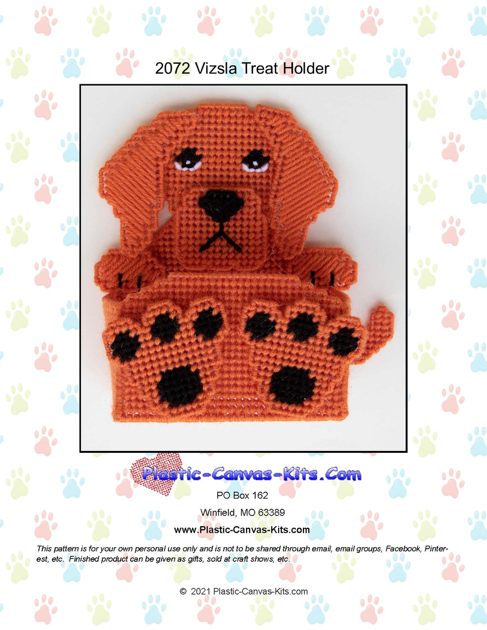 Vizsla Treat Holder