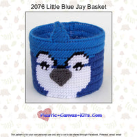 Little Blue Jay Basket