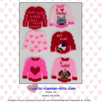 Ugly Valentine's Day Sweaters Magnets