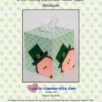 Peeking Leprechaun Tissue Topper