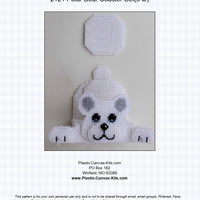 Polar Bear 3-D Coaster Set