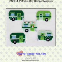 St. Patrick's Day Camper Magnets
