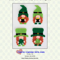 St. Patrick's Day Gnome Magnet Set