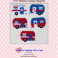 Patriotic Camper Magnets