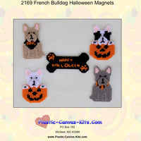 French Bulldog Halloween Magnets