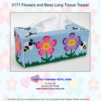 Flowers and Bees Long Tissue Topper