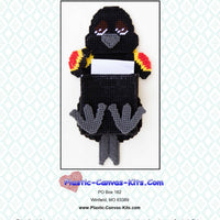 Red-winged Blackbird Note Holder