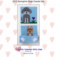 Springtime Dogs Coaster Set