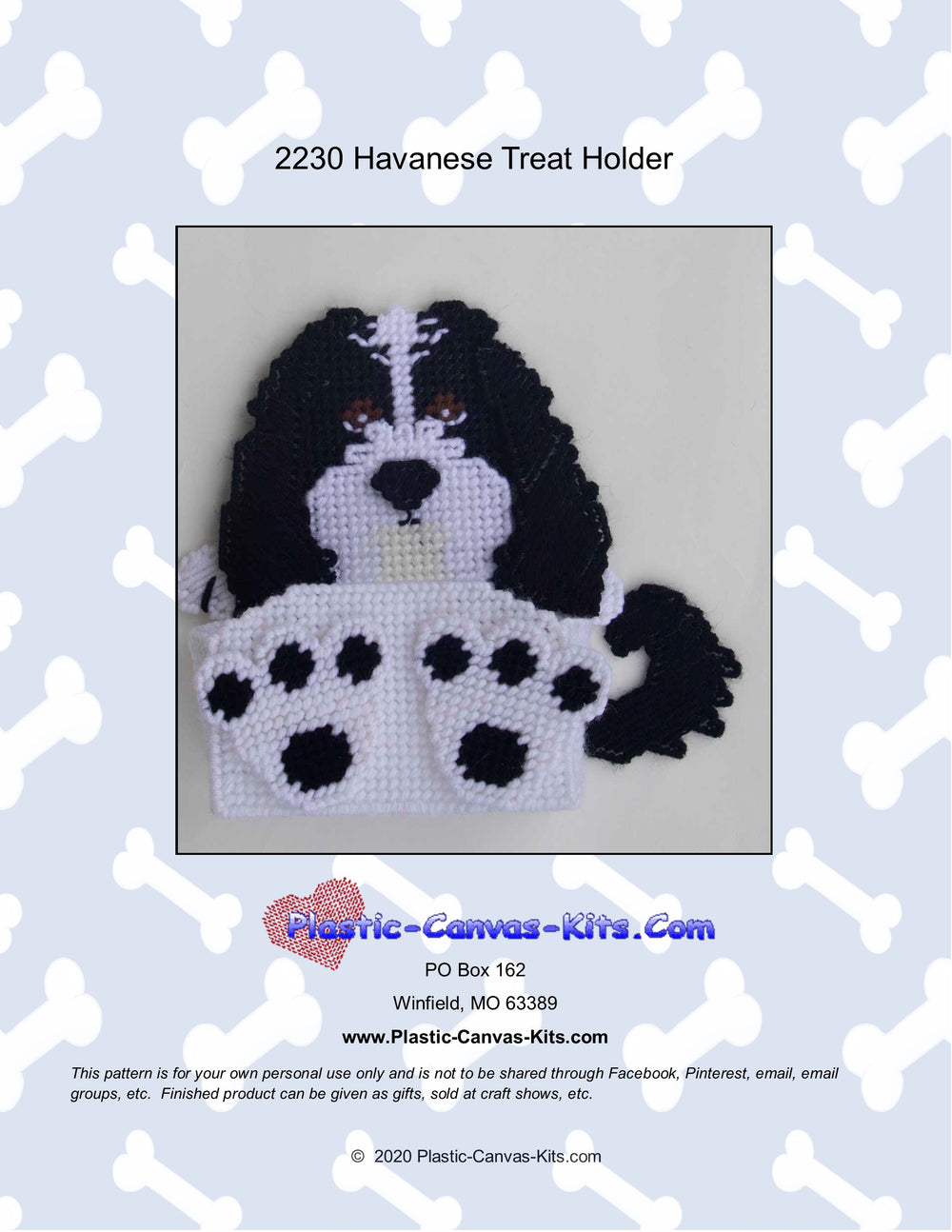 Havanese Treat Holder