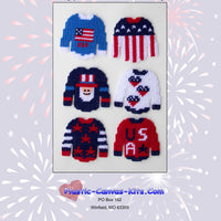 Ugly Patriotic Sweaters Magnets