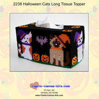 Halloween Cats Long Tissue Topper
