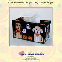 Halloween Dogs Long Tissue Topper