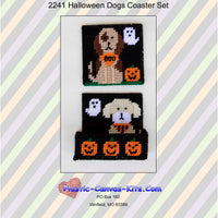 Halloween Dogs Coaster Set