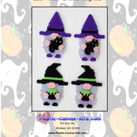 Witch Gnomes Magnet Set