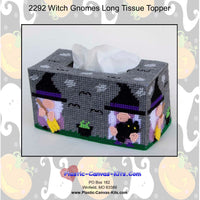 Halloween Witch Gnomes Long Tissue Topper