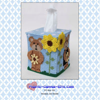 Sunflower Teddy Bear Tissue Topper