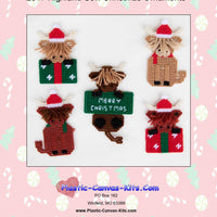 Highland Cow Christmas Ornaments