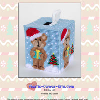 Christmas Bear Boutique Tissue Topper