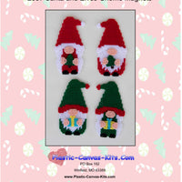 Santa and Elf Gnome Magnets