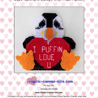 Valentine's Day Puffin Treat Holder