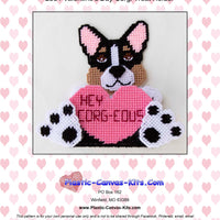 Valentine's Day Corgi Treat Holder