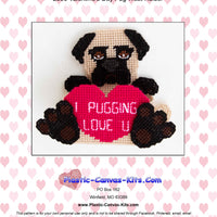 Valentine's Day Pug Treat Holder