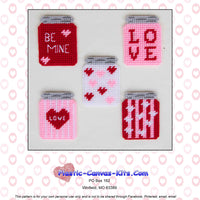 Valentine's Day Mason Jar Magnets