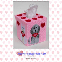 Valentine's Day Dogs Boutique Tissue Topper