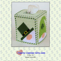 Peeking St. Patrick's Day Gnome Tissue Topper