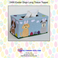 Easter Dogs Long Tissue Topper