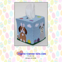 Easter Dogs Boutique Tissue Topper