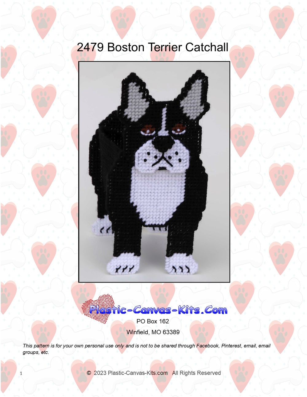 Boston Terrier Catchall