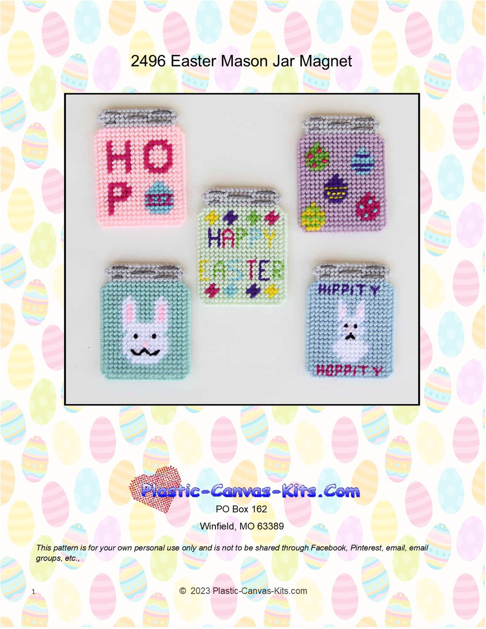 Easter Mason Jar Magnets