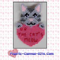 Cat's Meow Valentine's Day Magnet