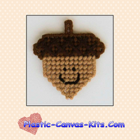 Happy Acorn Magnet