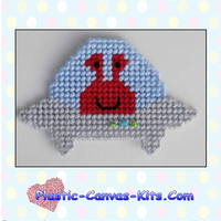 Alien and Spaceship Magnet