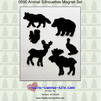 Animal Silhouette Magnets
