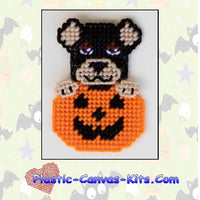 Black Bear Halloween Magnet